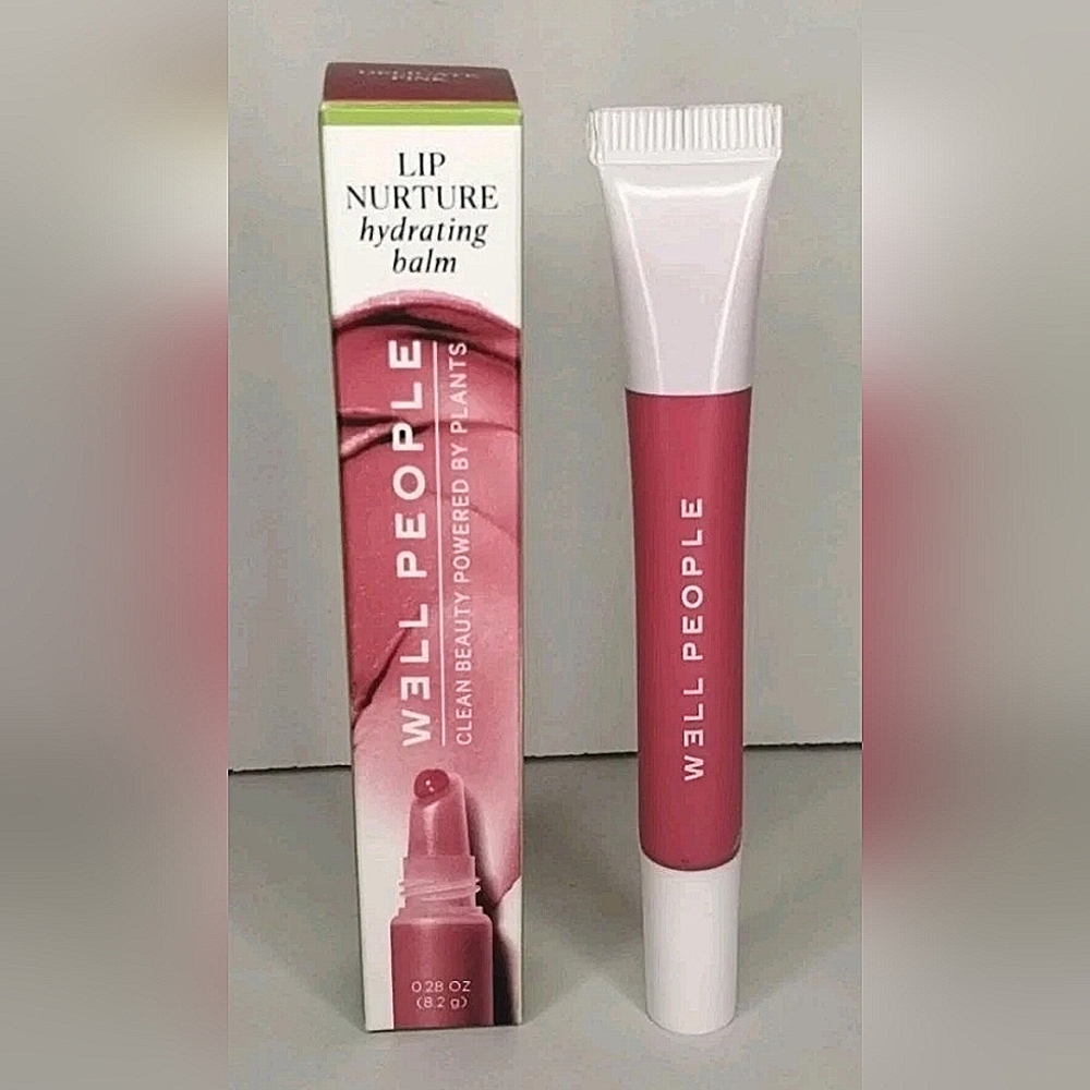 W3ll People Lip Nurture Hydrating Balm in Delicate Pink Well Sheer Gloss 0.28oz